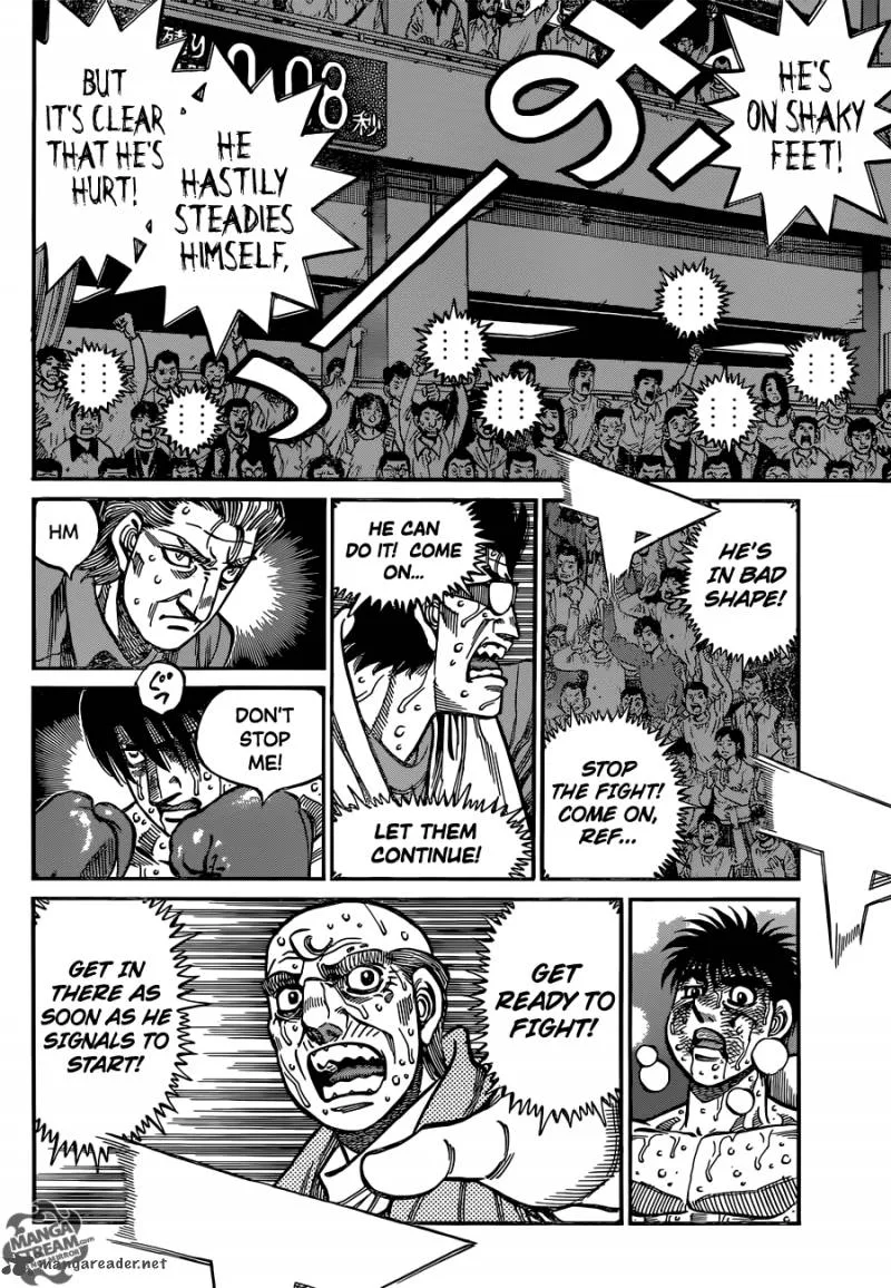 Hajime no Ippo Chapter 1063 page 6