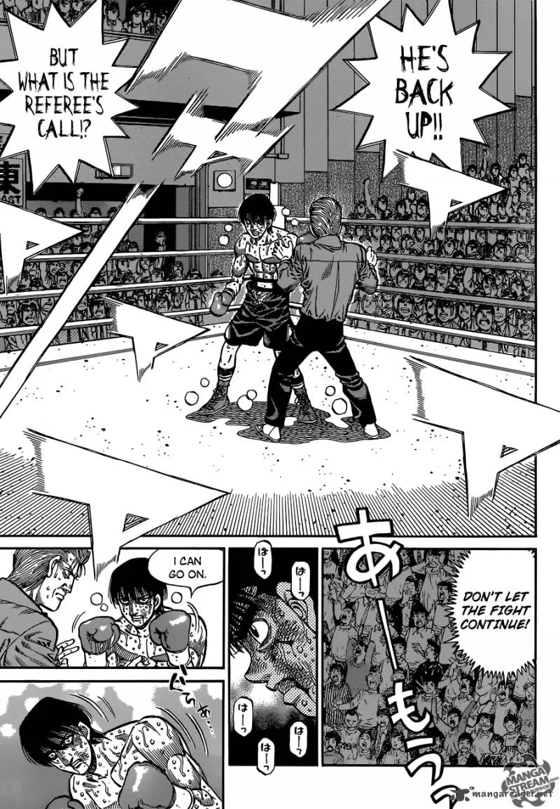 Hajime no Ippo Chapter 1063 page 5