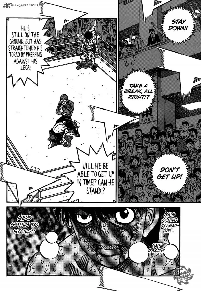 Hajime no Ippo Chapter 1063 page 2