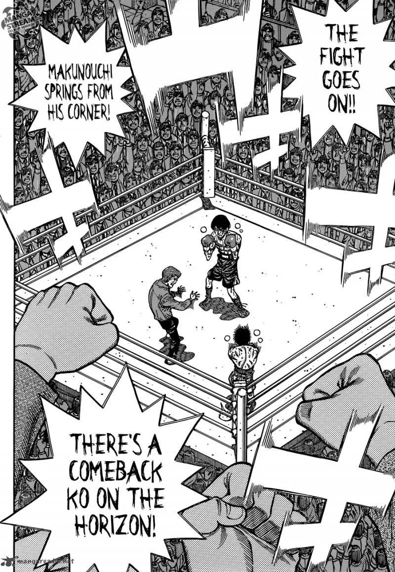 Hajime no Ippo Chapter 1063 page 8