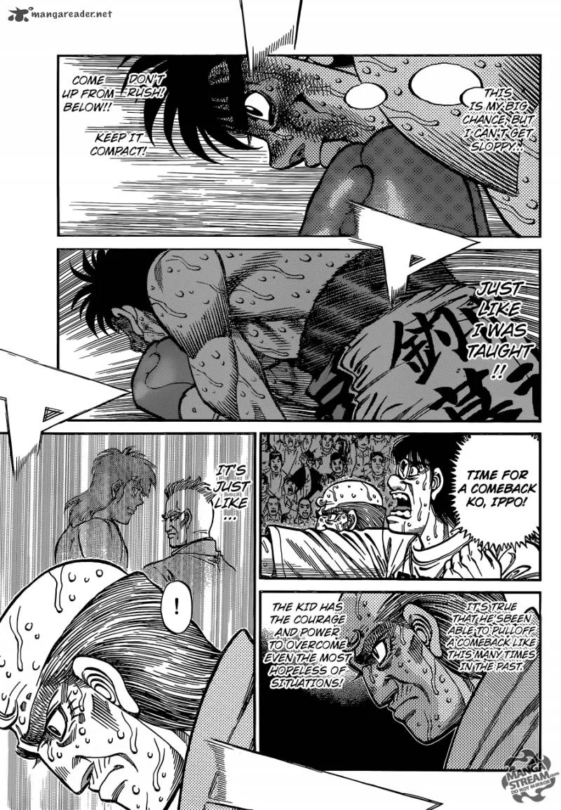 Hajime no Ippo Chapter 1063 page 9