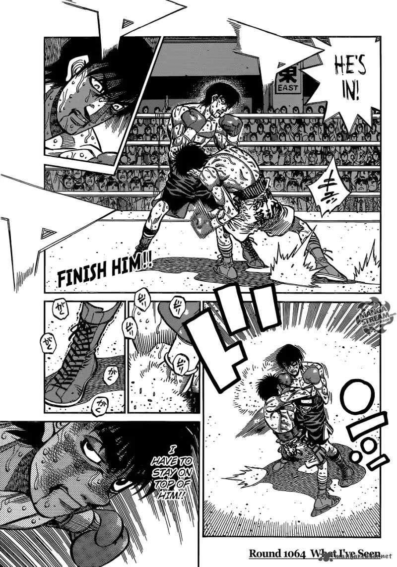 Hajime no Ippo Chapter 1064 page 1