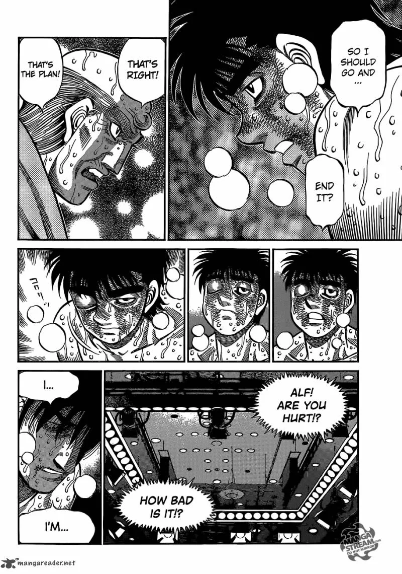 Hajime no Ippo Chapter 1064 page 10