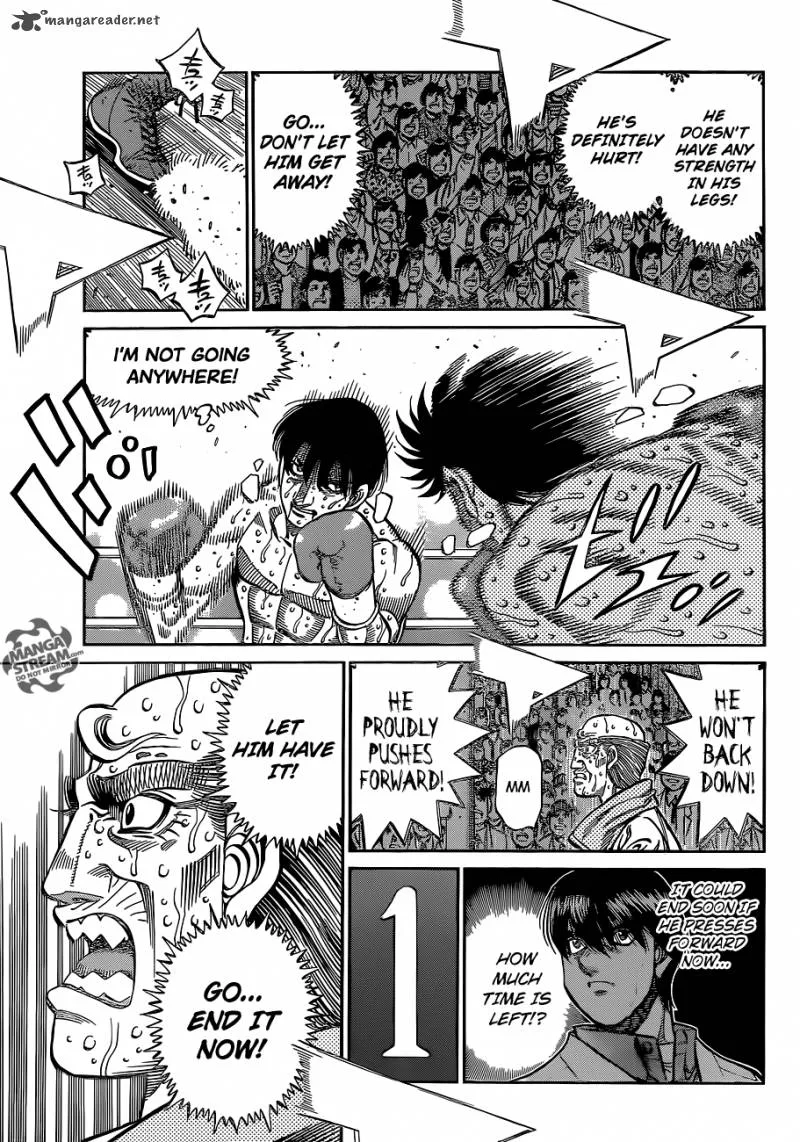 Hajime no Ippo Chapter 1064 page 4