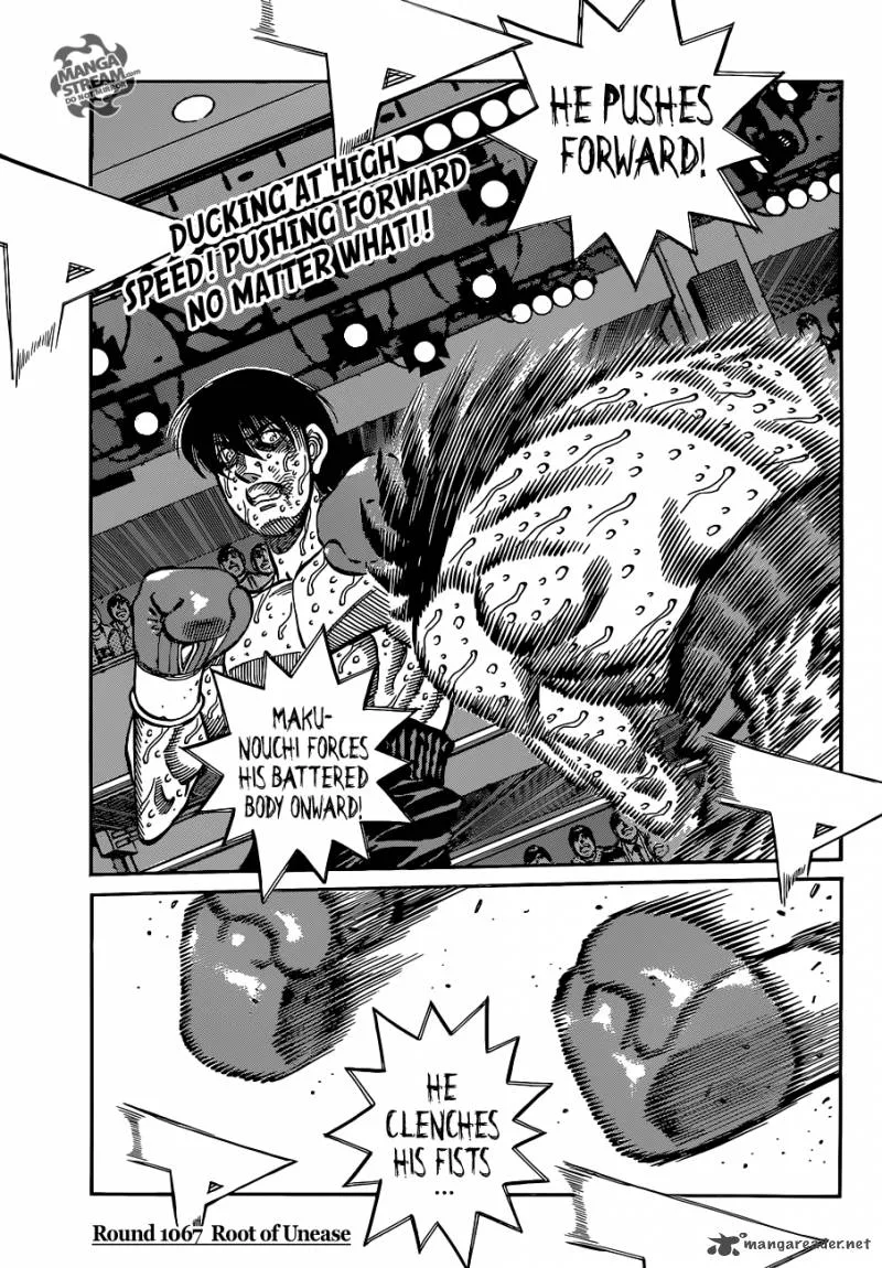 Hajime no Ippo Chapter 1067 page 3