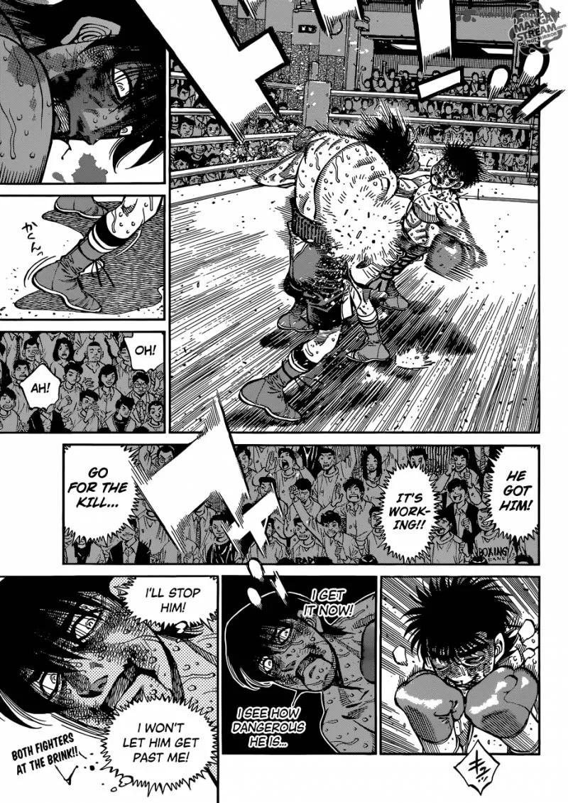 Hajime no Ippo Chapter 1067 page 12