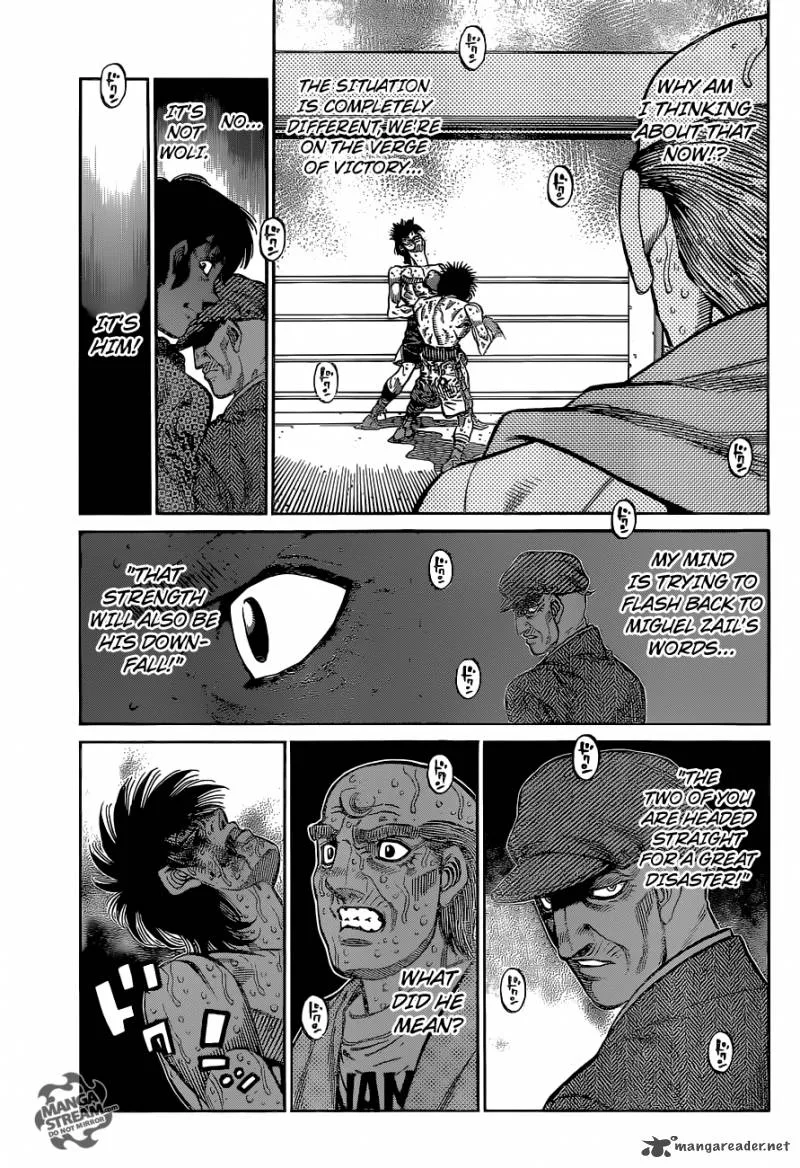 Hajime no Ippo Chapter 1068 page 13
