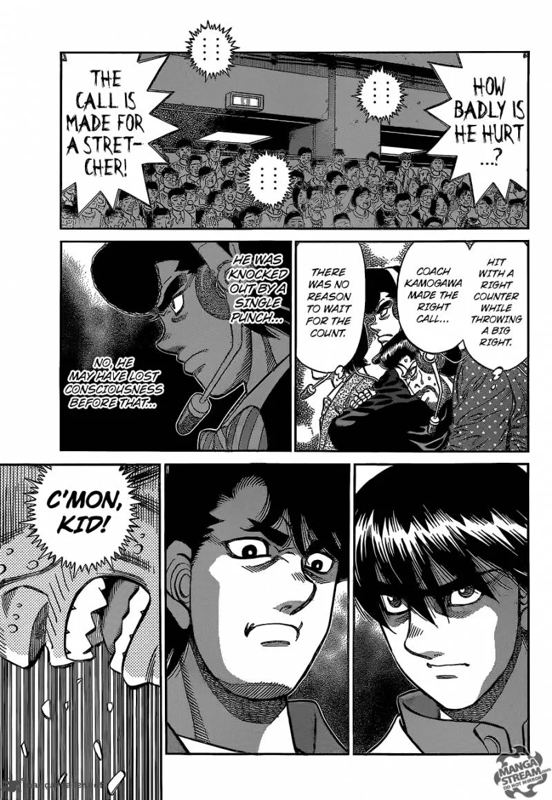 Hajime no Ippo Chapter 1069 page 15