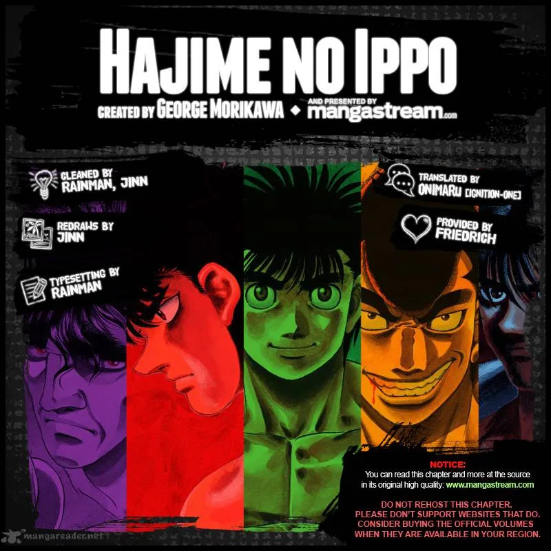 Hajime no Ippo Chapter 1070 page 2