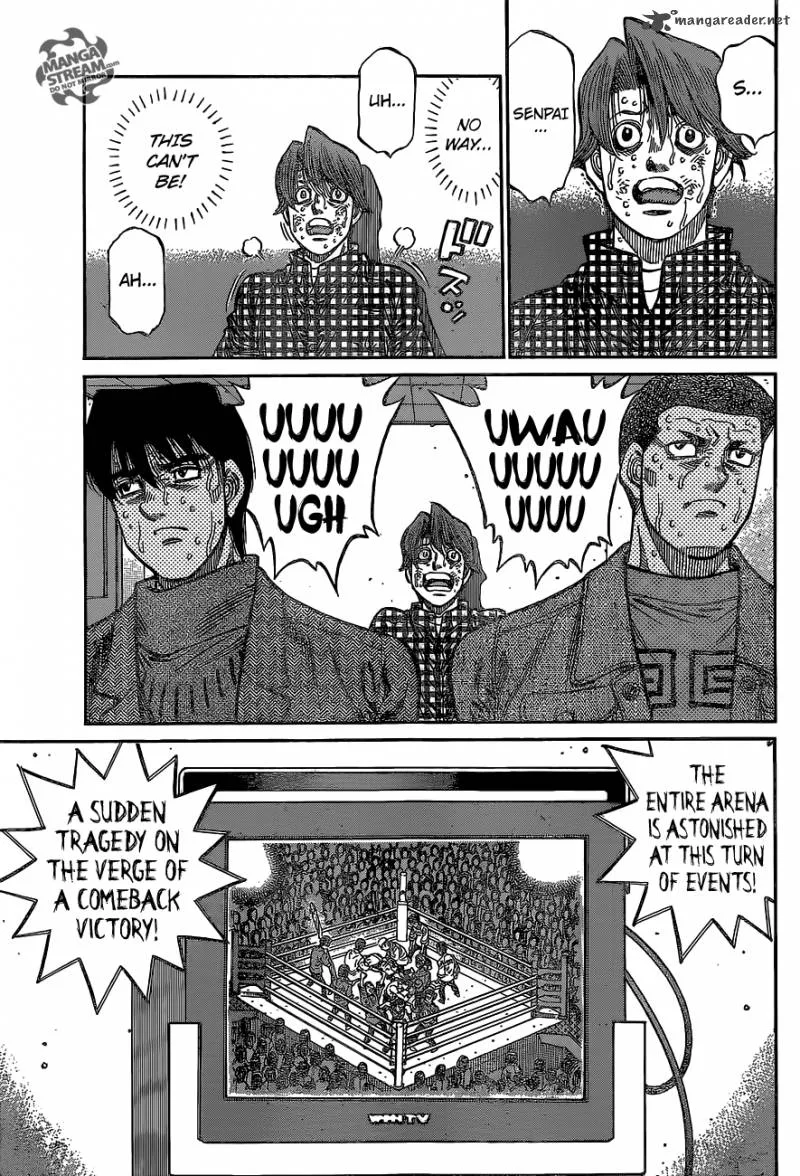 Hajime no Ippo Chapter 1070 page 1