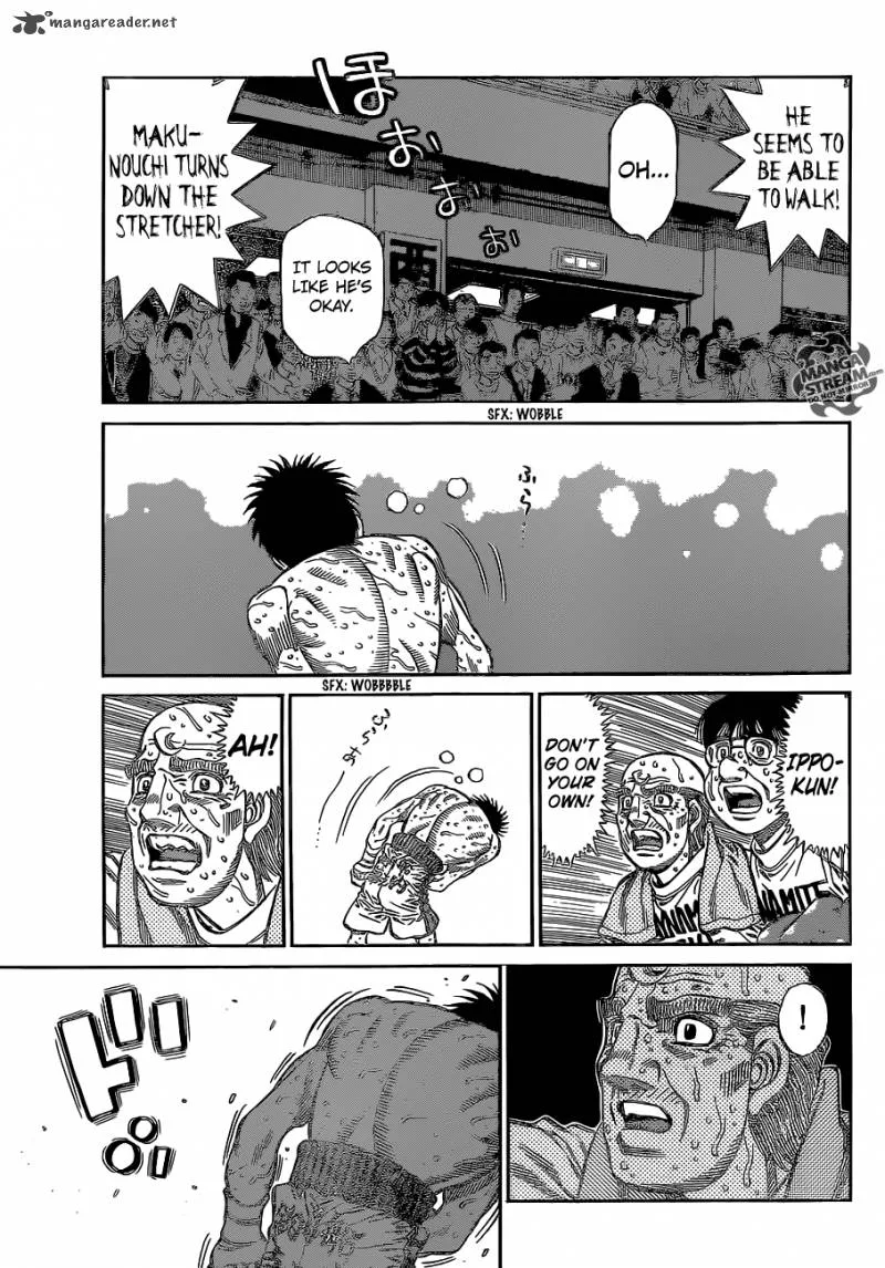 Hajime no Ippo Chapter 1071 page 3