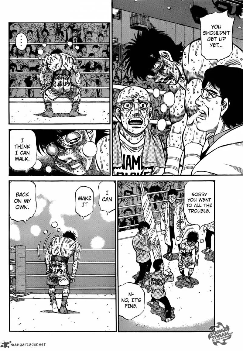 Hajime no Ippo Chapter 1071 page 2