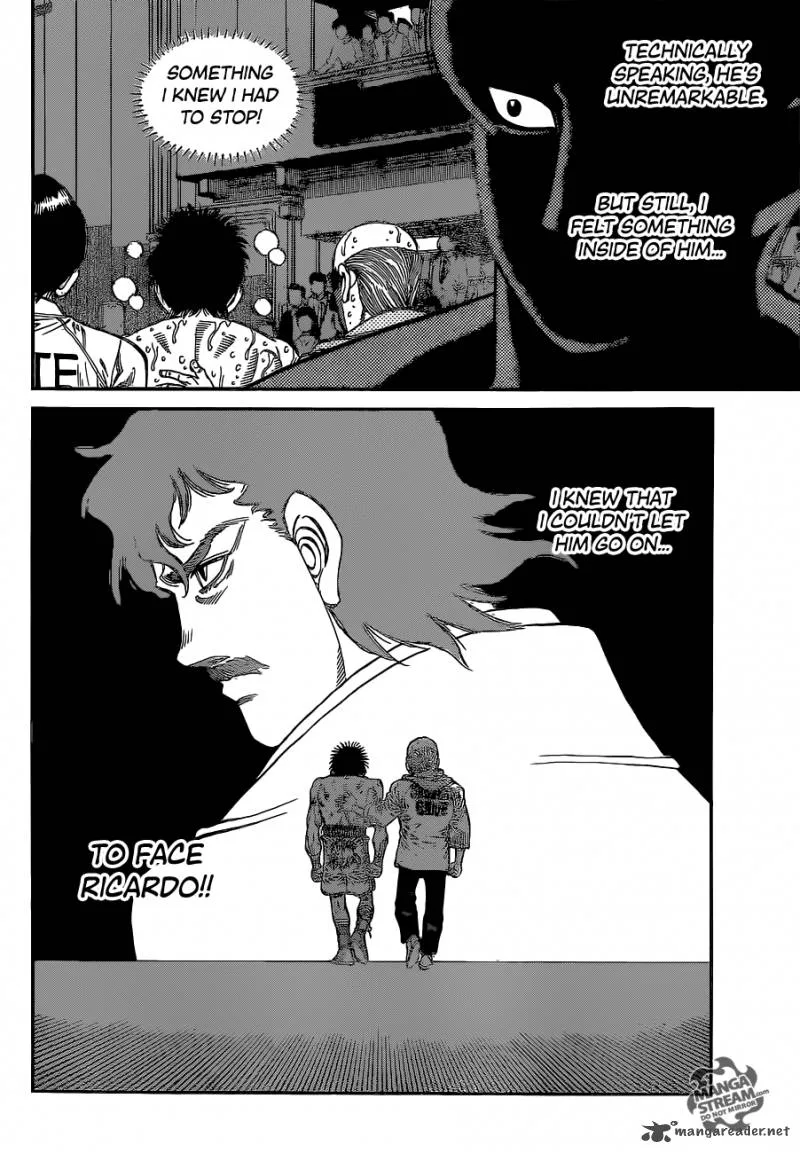 Hajime no Ippo Chapter 1071 page 6