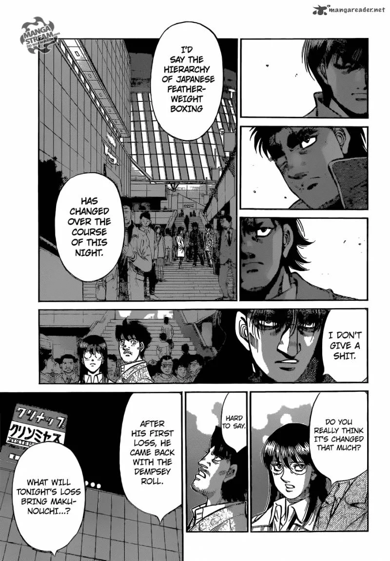 Hajime no Ippo Chapter 1072 page 8