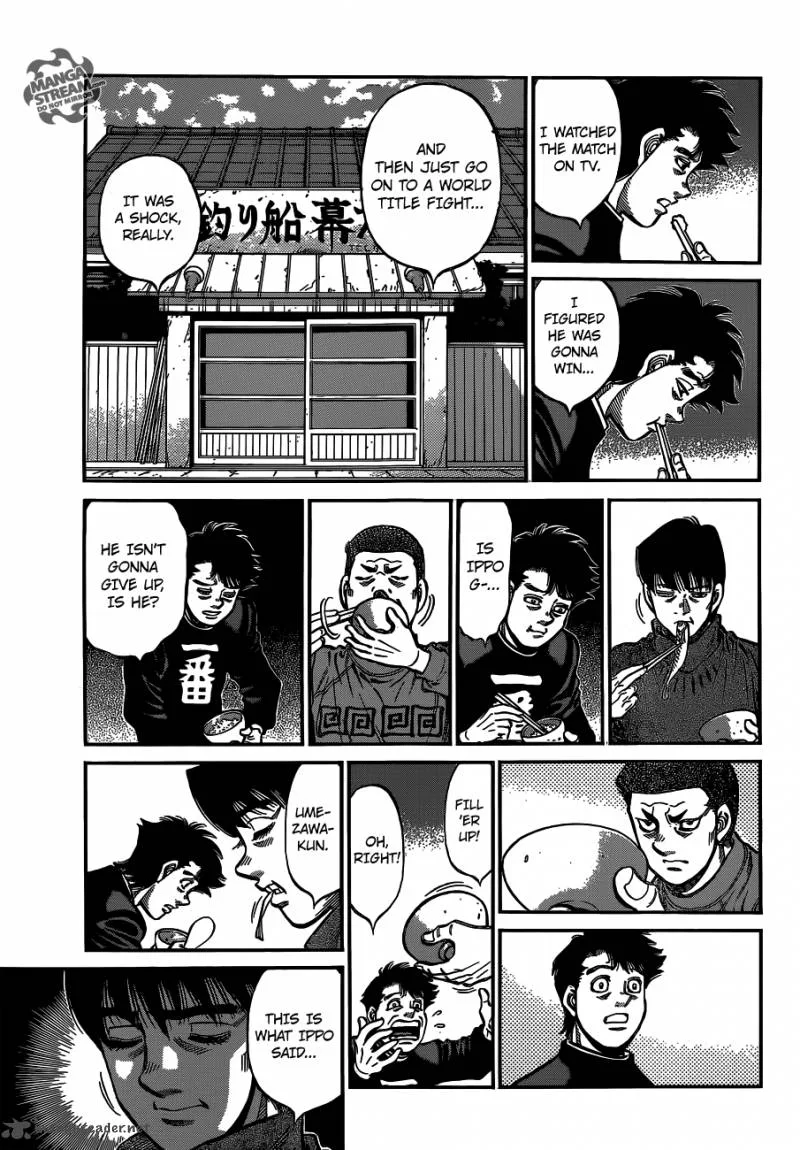 Hajime no Ippo Chapter 1073 page 6