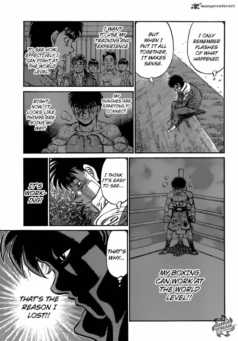 Hajime no Ippo Chapter 1073 page 12