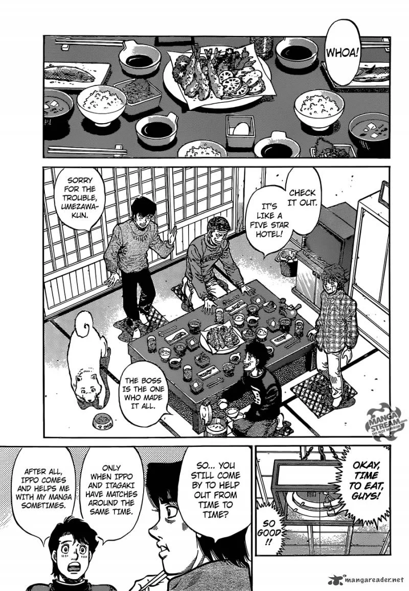Hajime no Ippo Chapter 1073 page 4