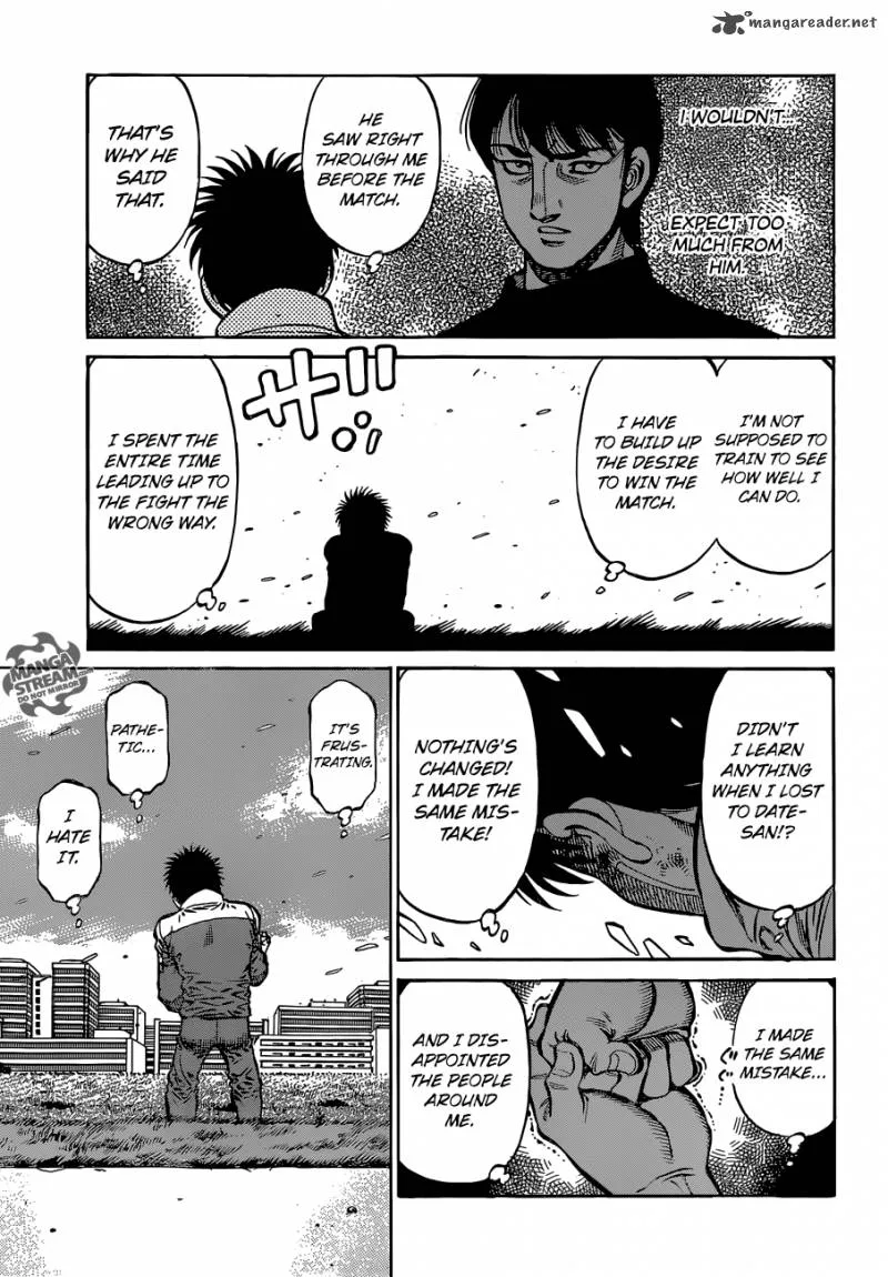 Hajime no Ippo Chapter 1073 page 14
