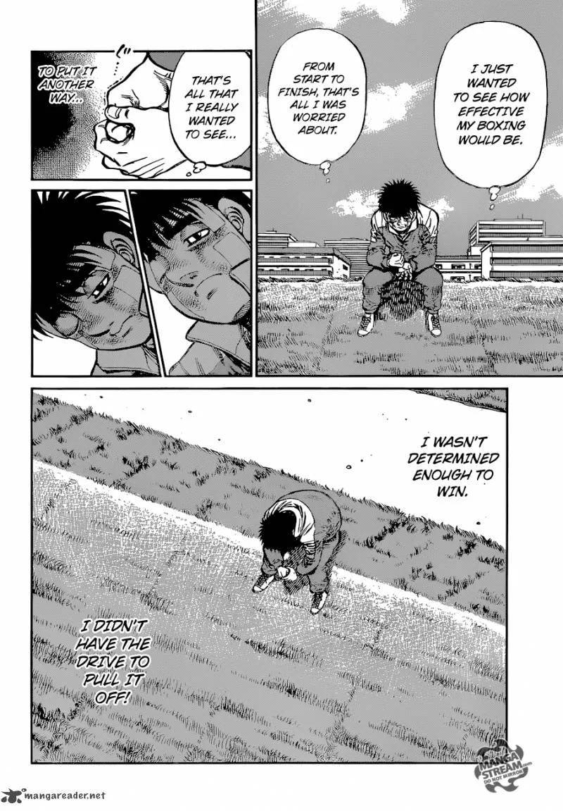 Hajime no Ippo Chapter 1073 page 13