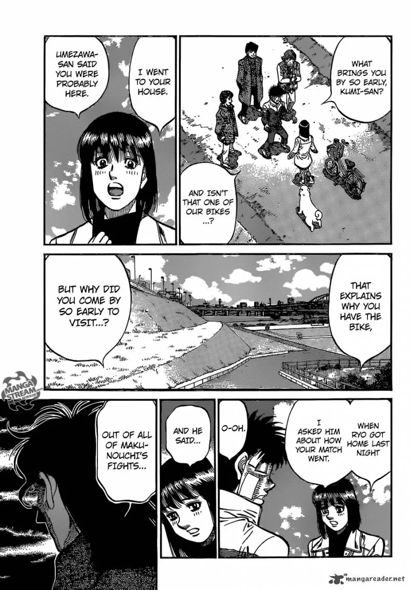 Hajime no Ippo Chapter 1074 page 10