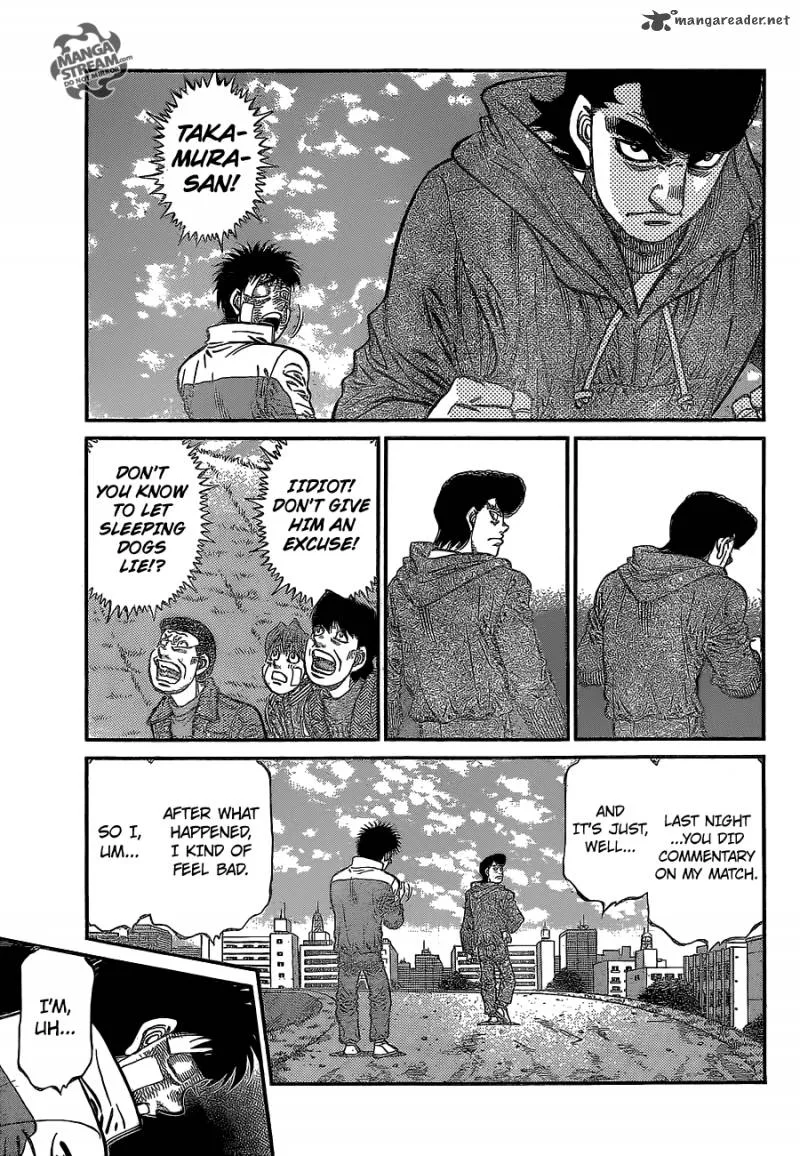 Hajime no Ippo Chapter 1074 page 4