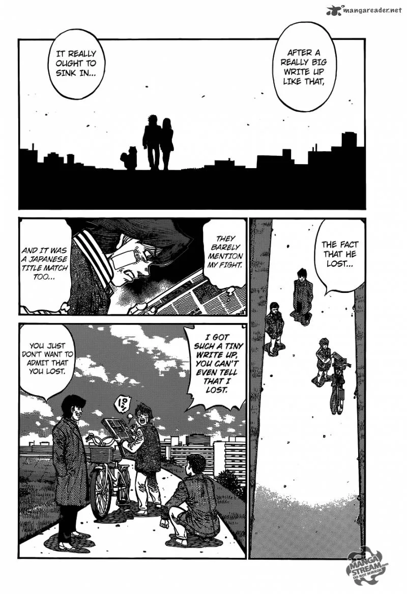 Hajime no Ippo Chapter 1075 page 2