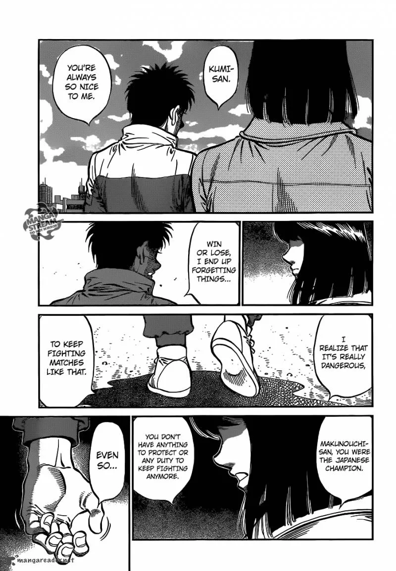 Hajime no Ippo Chapter 1075 page 9