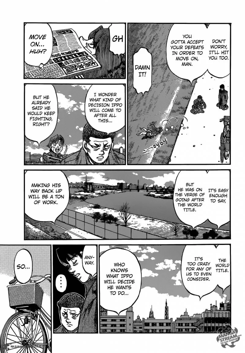 Hajime no Ippo Chapter 1075 page 3
