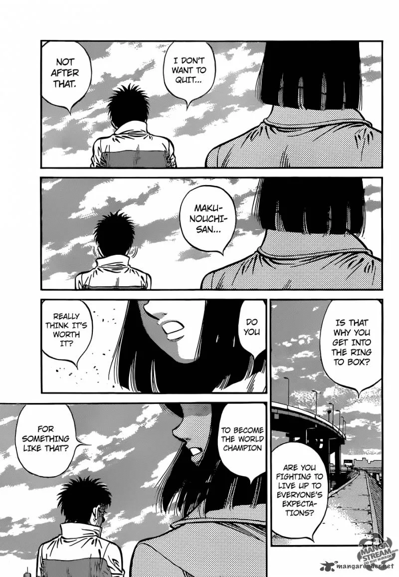 Hajime no Ippo Chapter 1075 page 11