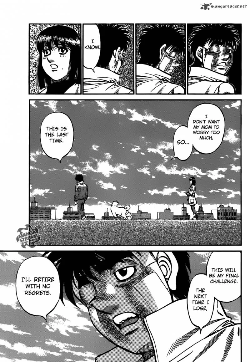 Hajime no Ippo Chapter 1075 page 13