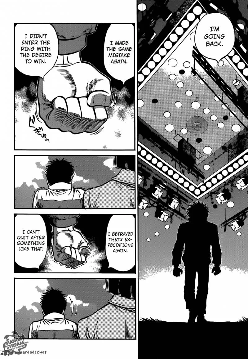 Hajime no Ippo Chapter 1075 page 10