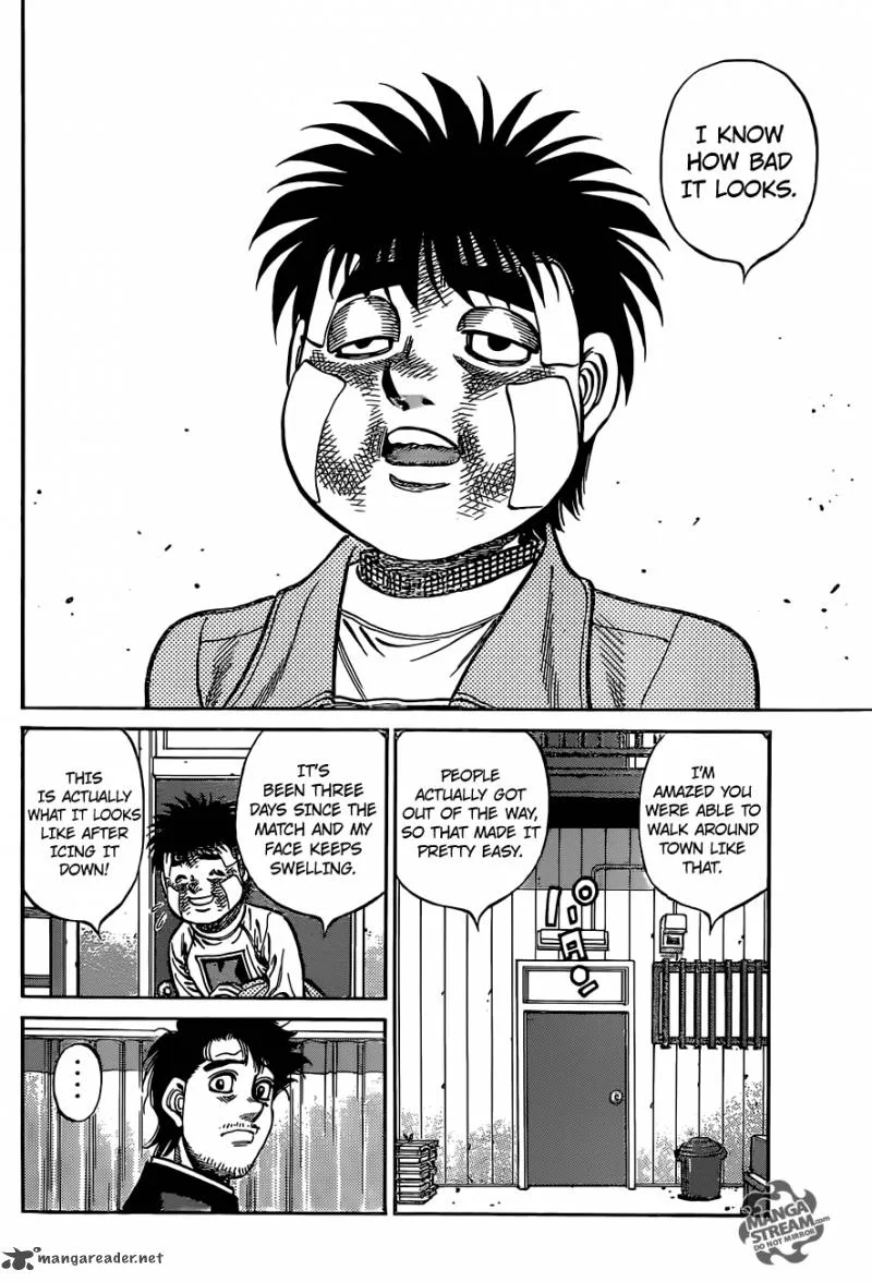 Hajime no Ippo Chapter 1076 page 4
