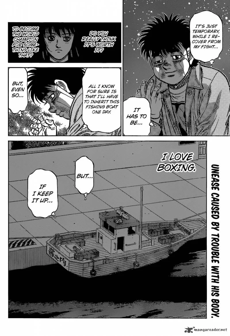 Hajime no Ippo Chapter 1076 page 18