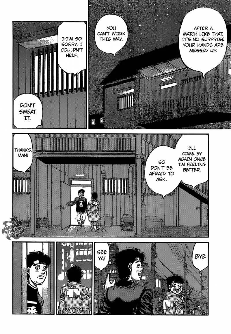 Hajime no Ippo Chapter 1076 page 14