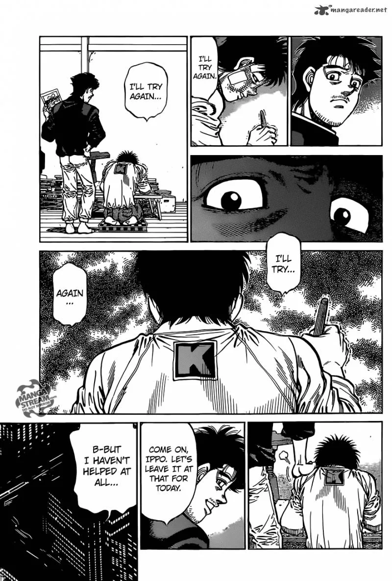 Hajime no Ippo Chapter 1076 page 13