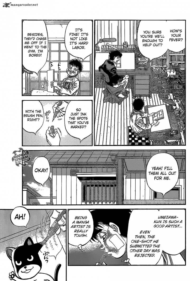 Hajime no Ippo Chapter 1076 page 5