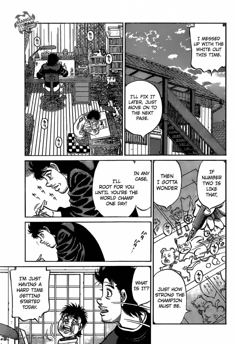 Hajime no Ippo Chapter 1076 page 7