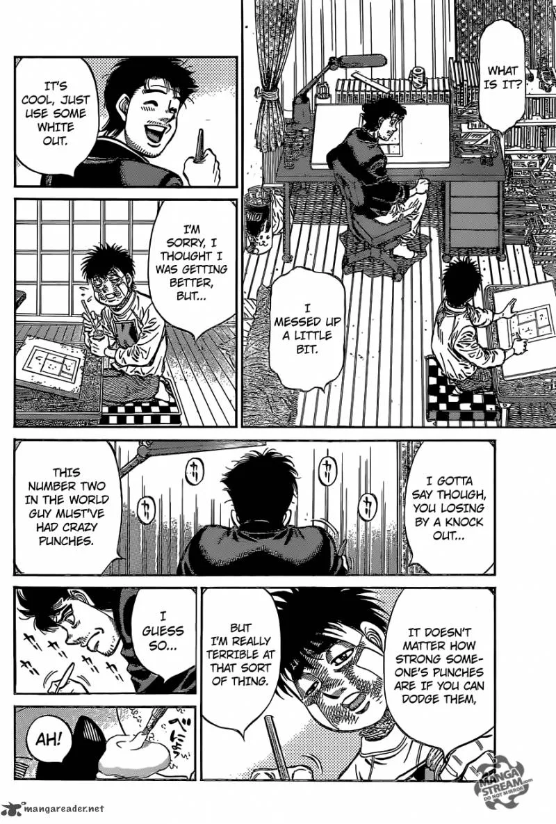 Hajime no Ippo Chapter 1076 page 6