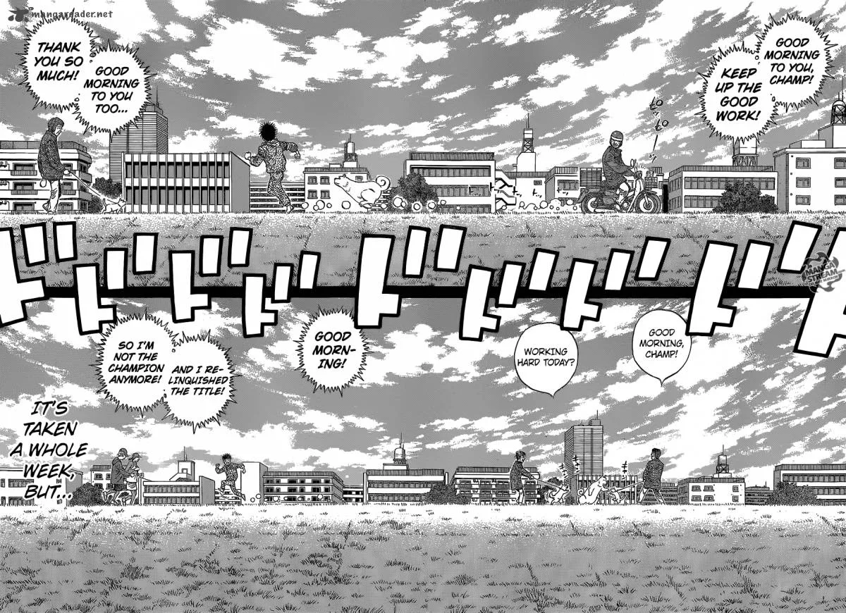 Hajime no Ippo Chapter 1077 page 4