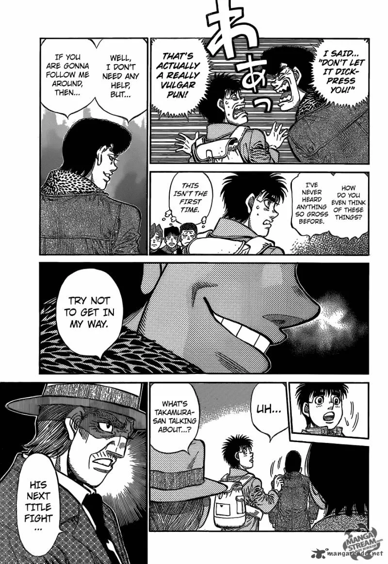 Hajime no Ippo Chapter 1077 page 15
