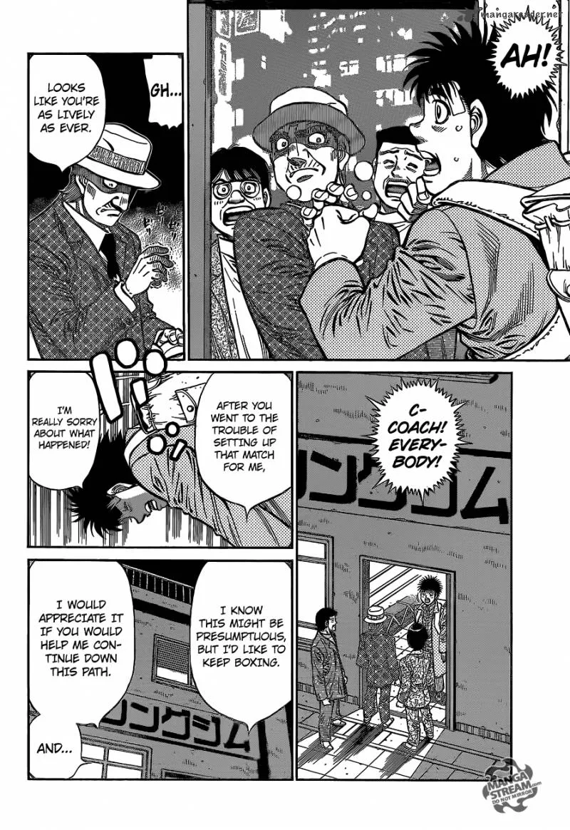 Hajime no Ippo Chapter 1077 page 10