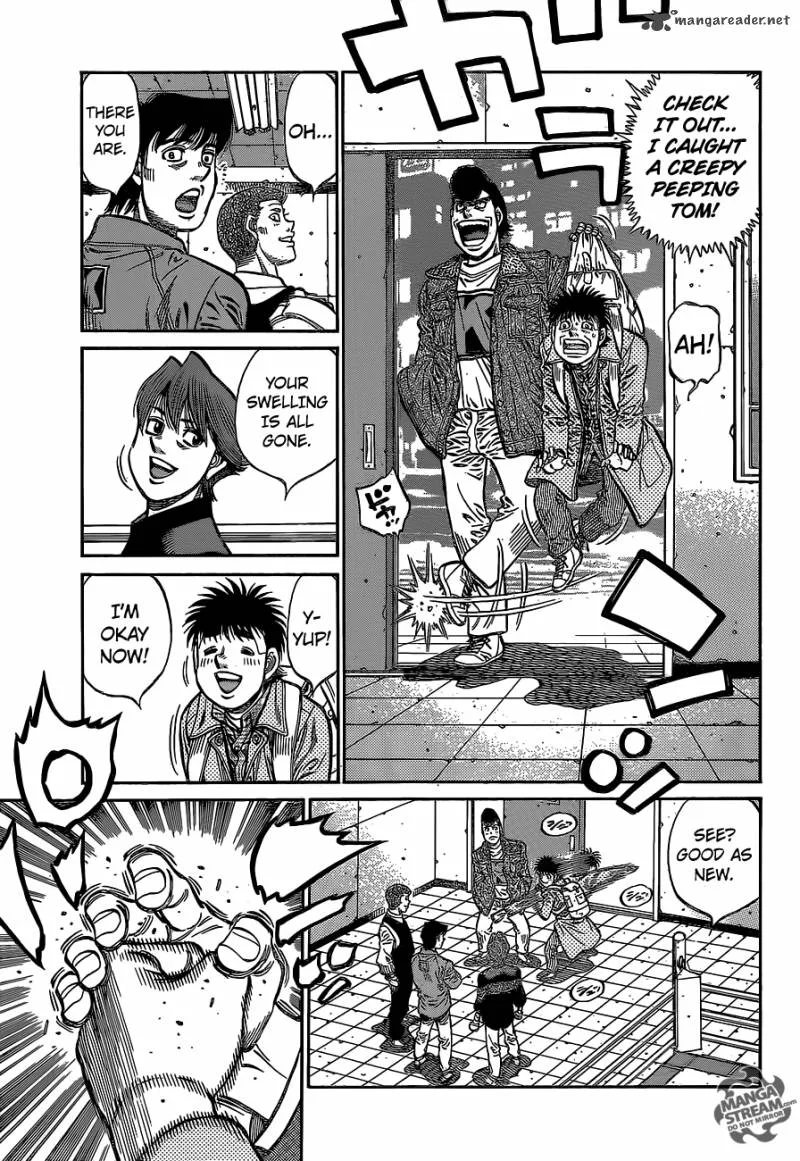 Hajime no Ippo Chapter 1077 page 9