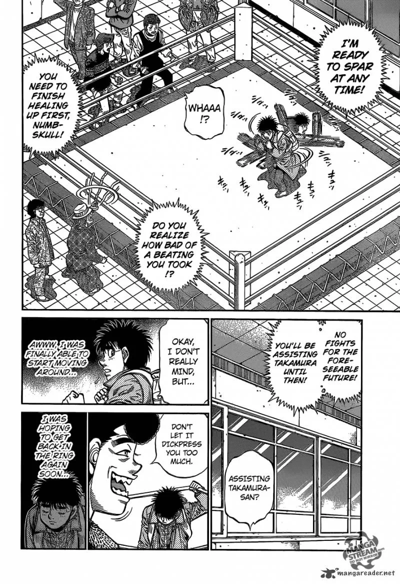 Hajime no Ippo Chapter 1077 page 14