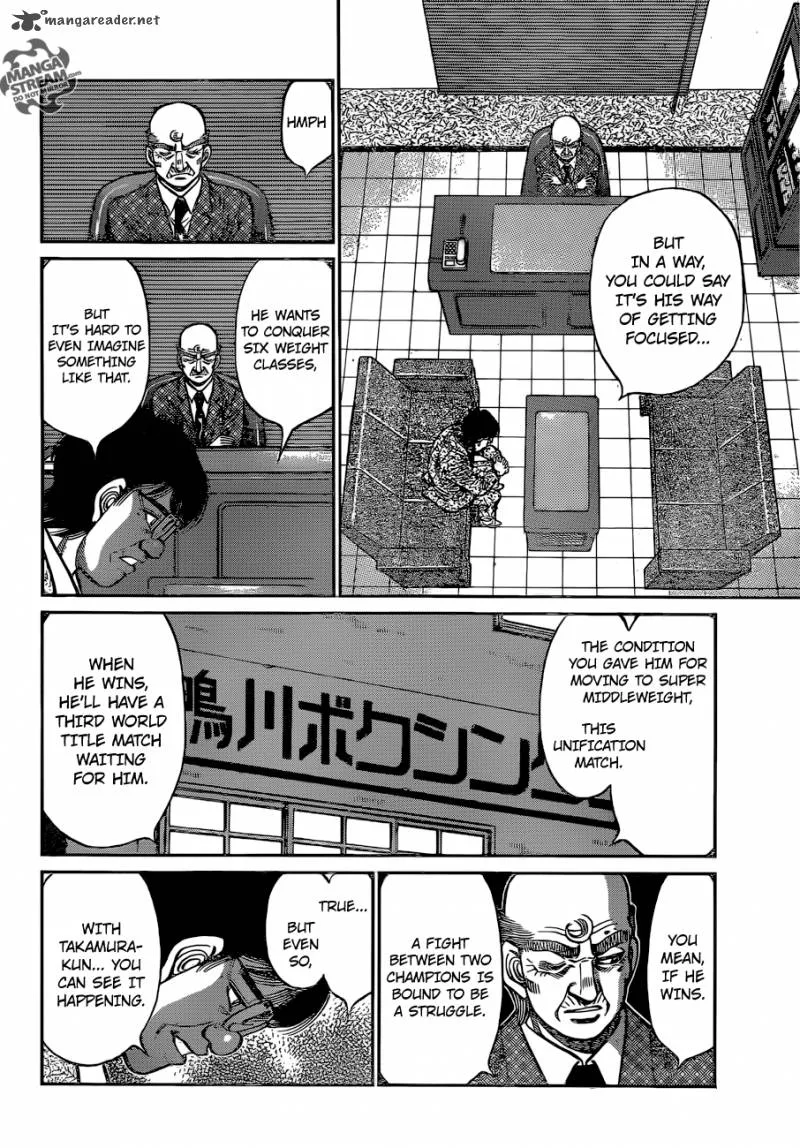 Hajime no Ippo Chapter 1078 page 9