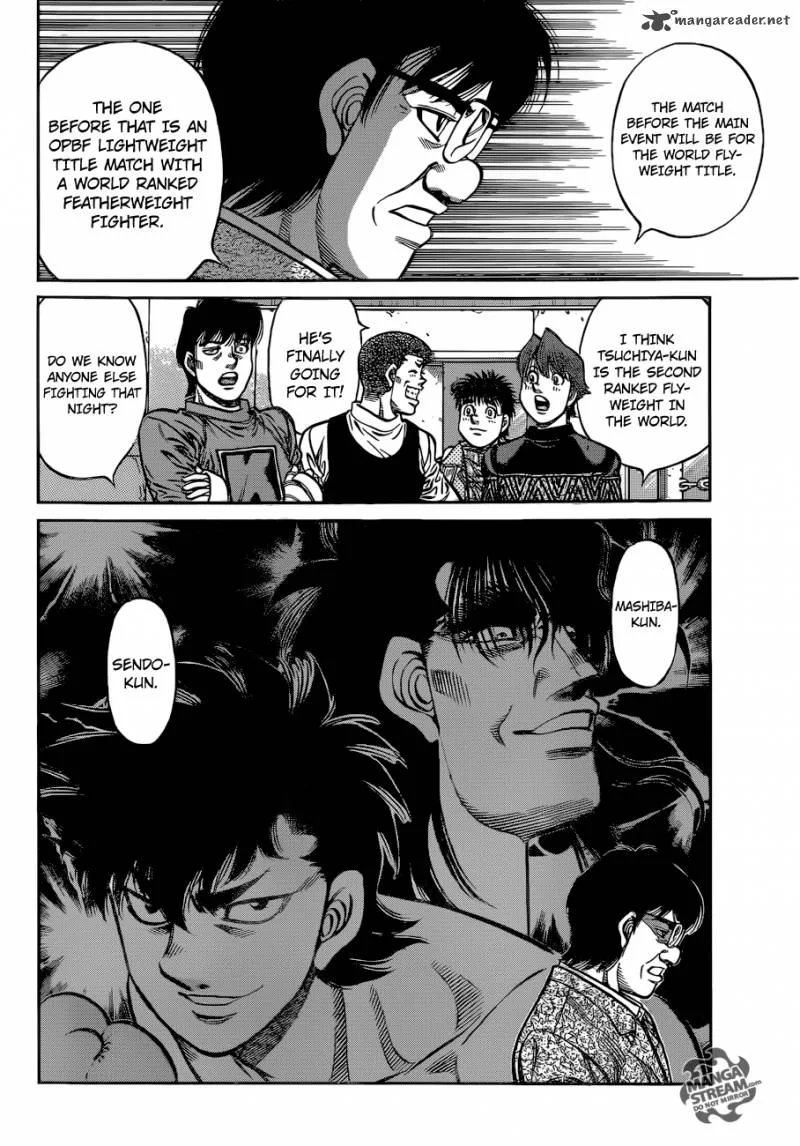 Hajime no Ippo Chapter 1078 page 3