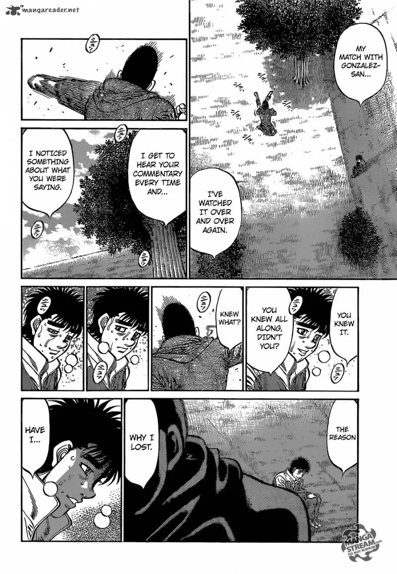 Hajime no Ippo Chapter 1078 page 15