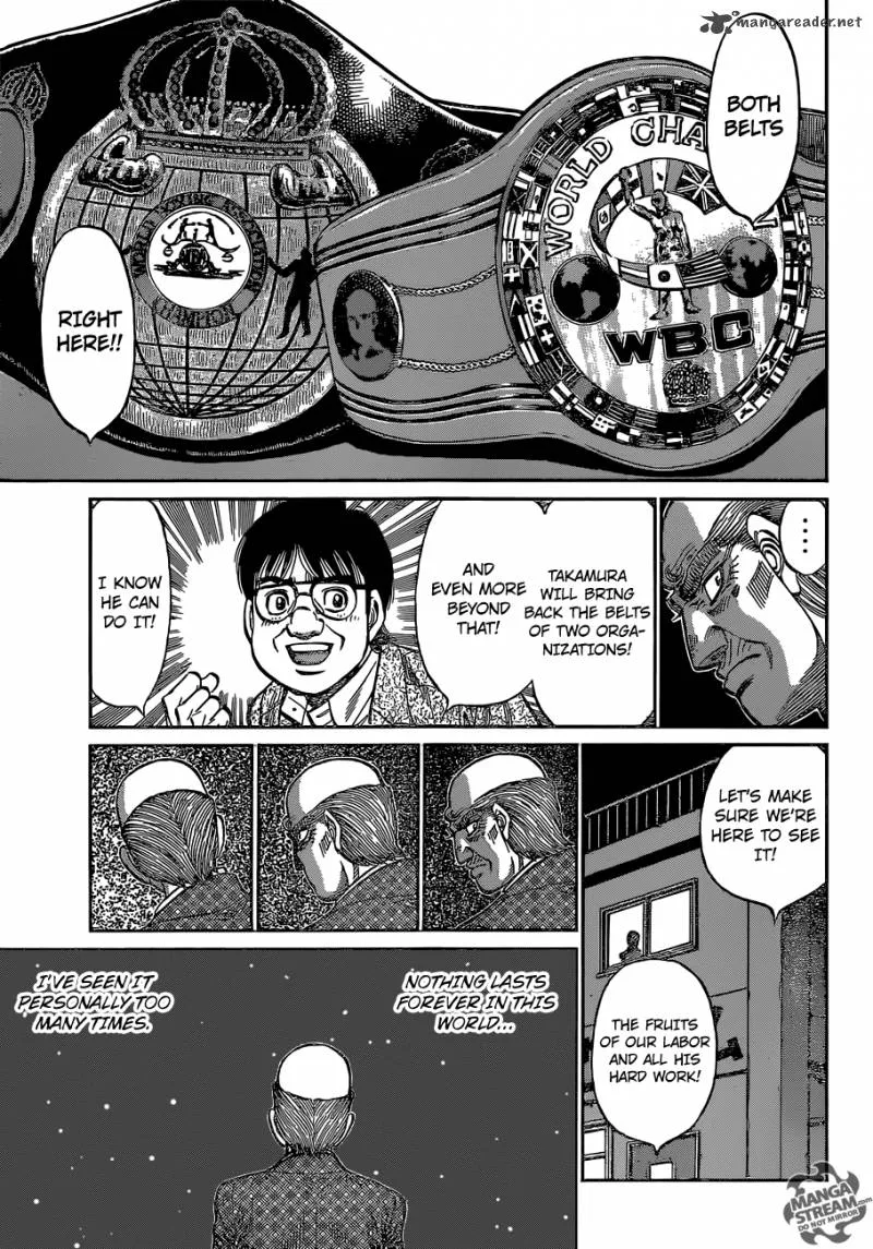 Hajime no Ippo Chapter 1078 page 12