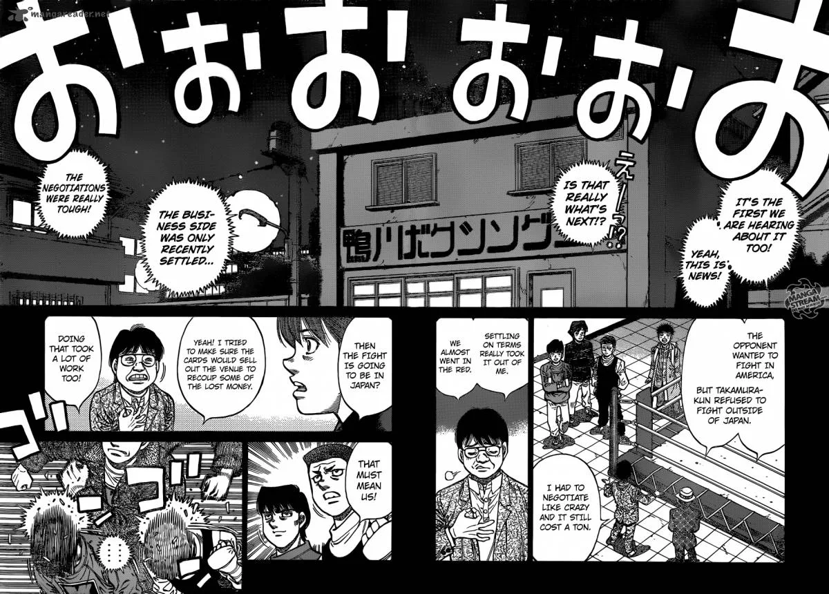 Hajime no Ippo Chapter 1078 page 2