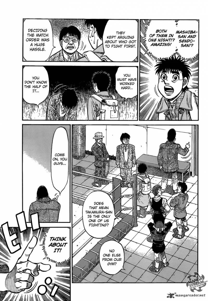 Hajime no Ippo Chapter 1078 page 4