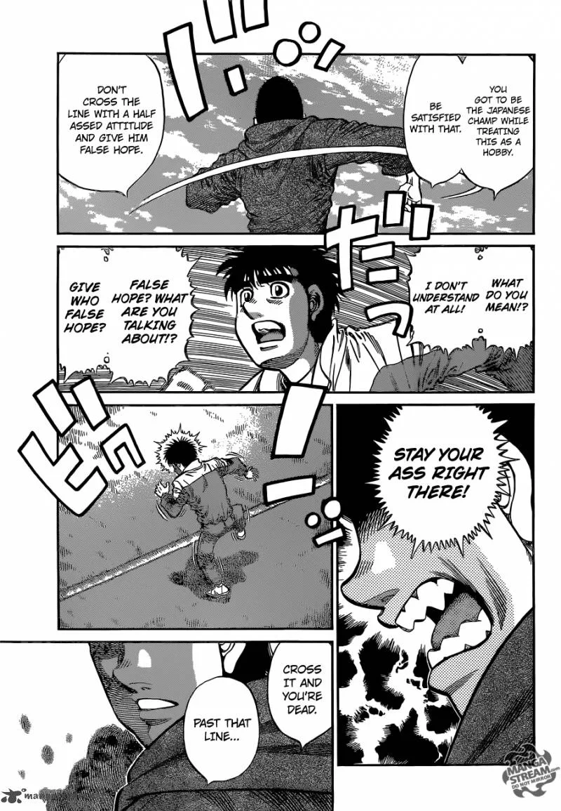 Hajime no Ippo Chapter 1079 page 11